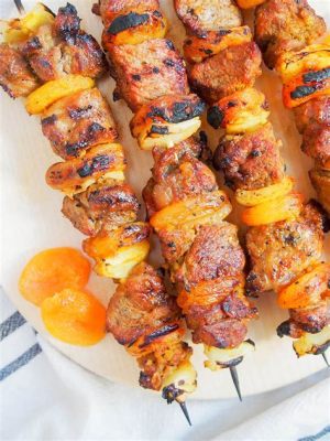  Sosaties:  Ein südafrikanisches Grill-Erlebnis mit würzigen Lammspießen und köstlichen Chutneys!